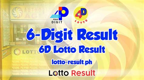 6 digit prize today|6D Lotto Result Today .